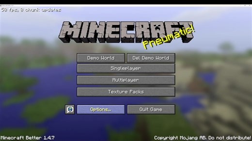 Minecraft Better 1.4.7 测试一