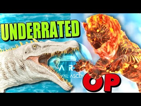 Ranking The Best CAVING Creatures In Ark!
