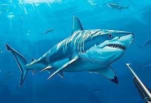 Hunter Underwater Spearfishing Diving