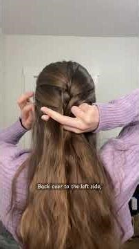 Loose French Braid Tutorial!✨ #frenchbraid #frenchbraids #frenchbraidtutorial