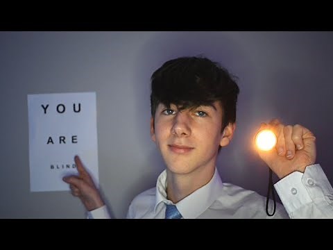 Fastest ASMR Eye Test (FLASHING LIGHT)