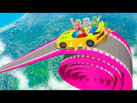 IMPOSSIBLE Giant Coil of Doom Race In GTA 5...