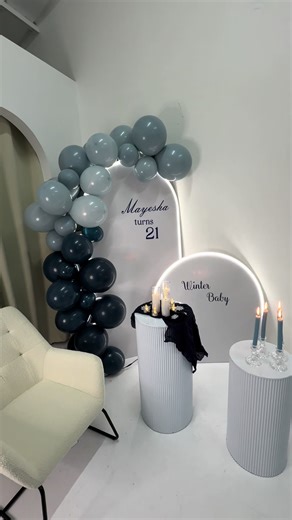 Stylish Blue-Themed Birthday Celebration Ideas
