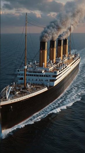 Titanic: From Construction to Disaster 🧊 A Visual Timeline #shorts #titanic #sink