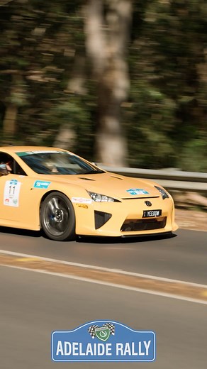 The Lexus LFA, one of the most popular cars in the 2024 Shannons Adelaide Rally. | Adelaide Rally