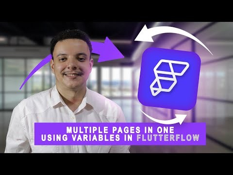 Creating PAGES with VARIABLES in FLUTTERFLOW
