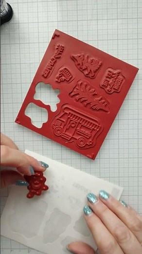 How to assemble red rubber stamps 🤩