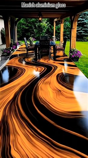 Manish_Aluminum_Glass on Instagram: "3d epoxy flooring work installation #epoxyfloor #epoxy #manishaluminumglass #homedesign #homework"