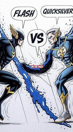 The Flash vs. Quicksilver | Marvel vs. DC Speed Test