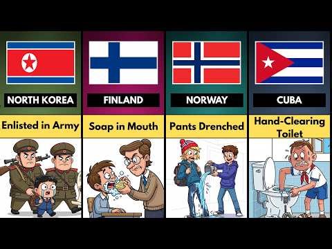 School Punishments in Different Countries 😳 (Some Are Crazy!)