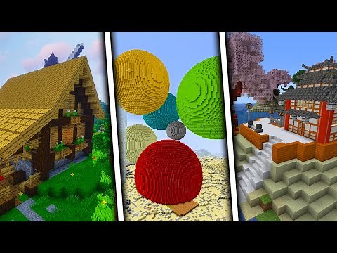 5 MODS de CONSTRUCCION para MINECRAFT 1.15.2 y 1.14.4