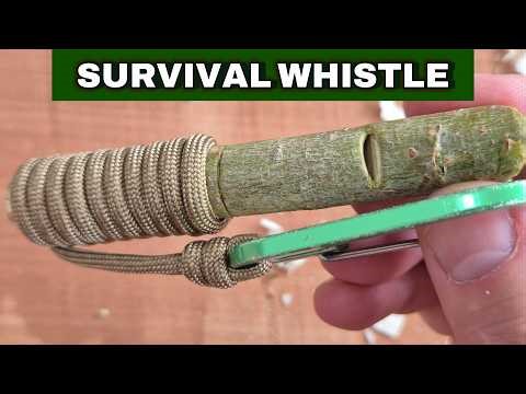 Lost in the Wild? This Paracord Whistle Could Save You