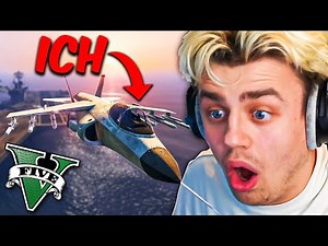 Ich versuche das ERSTE MAL einen Jet zu klauen in GTA V!