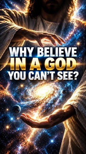 Why Believe in a God You Can’t See?