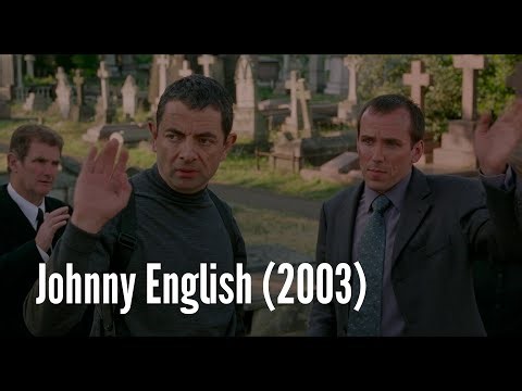Hilarious funeral scene in Johnny English (2003)