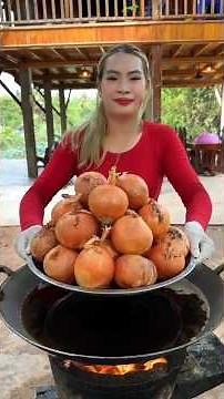 Cooking yummy Pomegranate juice recipe #cooking #foodlover #pomegranate