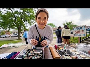 I was the FIRST PERSON at this Garage Sale!!!