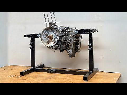 Building A Dirt Bike Engine Stand FOR CHEAP!