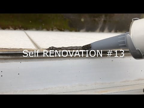 【DIY】#13 外壁と窓枠の隙間埋めコーキング。セルフリフォーム