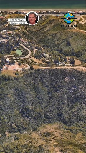 Actor Mel Gibson's house was destroyed by fire #house #usa #livmiami #penthouse #billionairebunker #island #luxury | Viola Hand