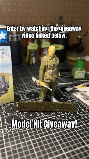 Model Kit Giveaway at 100 Subscribers #diorama #scalemodels #scalemodel #modelbuilder
