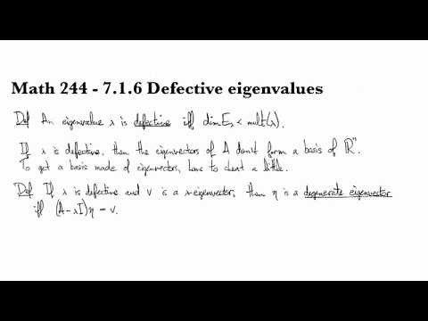7.2.2 Defective eigenvalue example