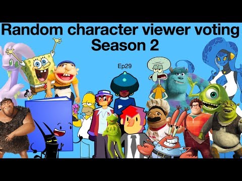 Random character viewer voting Season 2 Ep29