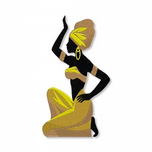 African Girl Embroidery Designs Black History African Lady Embroidery African American Embroidery Designs African Woman for T-shirts Jacket - Etsy