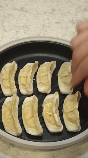電子レンジで焼き目をつけるグリルパンの結果
