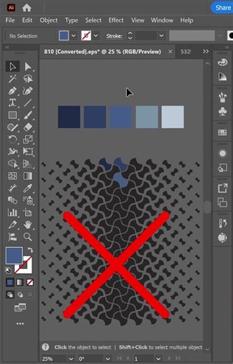 Automatic Random Coloring in Illustrator (2025) | Random Swatches Fill