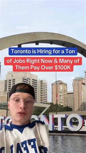 Toronto Tokens on Instagram: "Toronto is hiring for a ton of jobs right now"