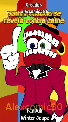 Caine amenaza a Pomni - Fandub Español Latino #shorts #theamazingdigitalcircus #fandub