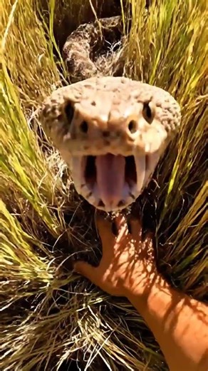 NEVER Reach Into Tall Grass DEADLY Mistake#shorts #viralvideo