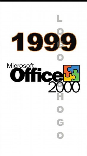 Microsoft Excel & Microsoft Office Logo Evolution #logoshogo #shorts #microsoft