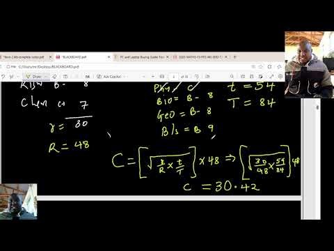 How to calculate the cutoff university points.How to know cluster subjects for university courses.