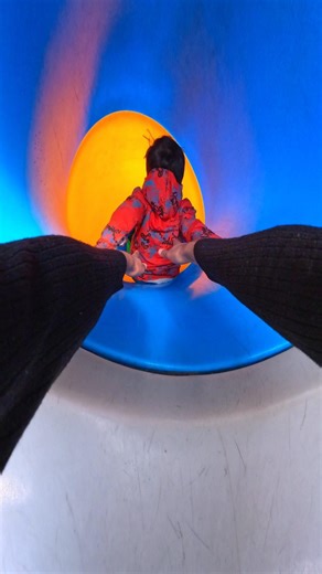 Bella ciao parkour playground slide pov