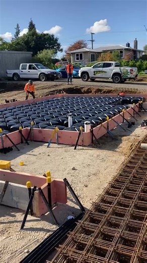 RZG Construction installing another CUPOLEX foundation in Tauranga! Supercrete supplied the CUPOLEX and the concrete for this project💥 Locals supporting locals🤝 #concrete #nz #cupolex #construction #nzmade #building #foundations #concretework #podsystem