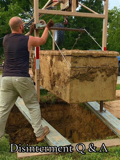 Disinterment Q & A: vault vs liner, snapped cable, water-filled vaults