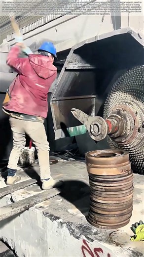 Loosening the Grip: How a Hammer Frees a Stubborn Saw Blade Wrench