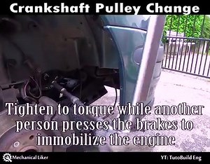 5K views · 173 reactions | How to change a crankshaft pulley (damper pulley) on Renault Megane/Scenic 1.9 dt/dTi with air-conditioning. Removal and refitting step by step. | 햒햊했햍햆햓햎했 - 퓐퓷픀퓪퓻 | Facebook