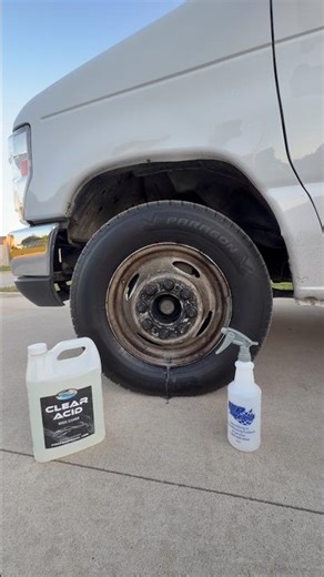 Watch a professional-grade clear acid from RCP America break down heavy buildup and restore surfaces