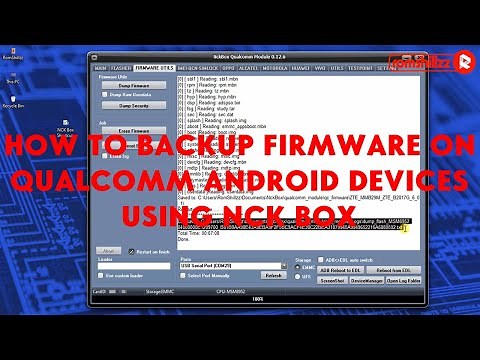 How To Backup (Dump) Firmware On Qualcomm Android Devices Using NCK Box - [romshillzz]