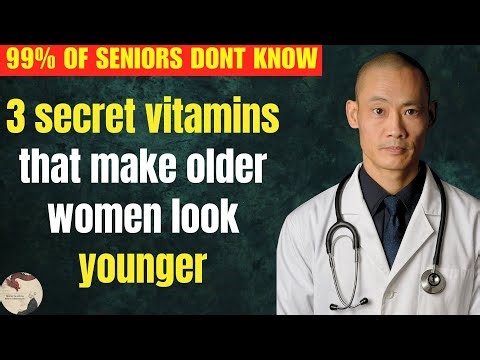 Women Over 60: Take THESE 3 Vitamins to Look Younger & More Attractive | Anti-Aging Secrets