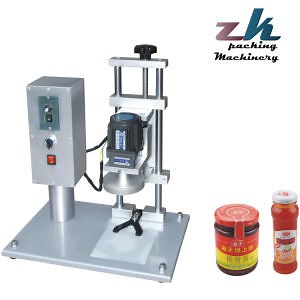Semi Automatic Screw Capping Machine with Bottle Capper