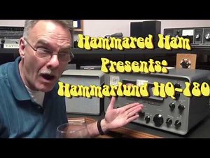 Hammared Ham Hammarlund HQ-180 Vintage Tube Radio Shortwave receiver