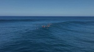 2.6K views · 1.9K reactions | I love this view of Jaws which captures the split second decision-making as the wave towers over us. Making the right call can deliver the wave of a lifetime, but similarly a life and death situation. Sometimes the wave just “feels” right…as this one did. Jaws season is about to kick off…can’t wait for more of the pressure moments!  Expertly shot by  @tuckerwooding @monsterenergy @jackblackbeer @ocean_earth79 | Matt Bromley - Surf | Facebook
