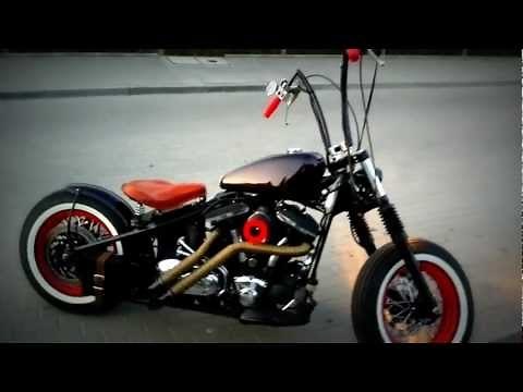 Levy BOBBER Project Yamaha Wild Star XV 1600 construction 2012-04 Poland