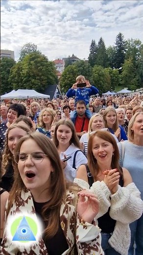 You will be happy, play, music, play... Homin Choir in Truskavets. Truskavets.