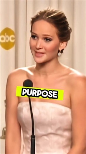 Jennifer Lawrence Wins Her First Oscar 🏆✨ #JenniferLawrence #Oscars #shorts
