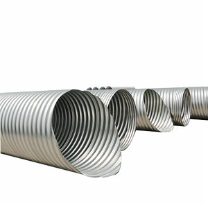 [Hot Item] Hot Sale Large Diameter Galvanized Steel Culvert Pipe